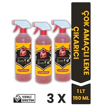 Leke Çıkarıcı Çok Amaçlı Organik Doğal Temizlik Spreyi 3 x 1 L