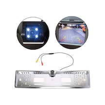 Sones Jx-9488 720x540 Ntsc 60hz Cmos Iı Elektroliz Kaplama Gümüş Arka Görüş Kamerası, 2w 80lm 5000k Beyaz Işık 4led Lamba, Dc 12v, Kablo: 4m