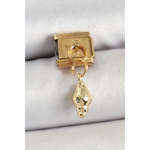 Mey İthalat 316l Çelik Sallantılı Deniz Kabuğu Model Gold Renk Nomination Charm - Özel Seri Meyeb684133c22f187cd9dd0dc9fa Altın