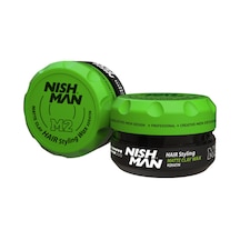 Nish Man M2 Saç Şekillendirici Keratin Kil Mat Wax 30 ML