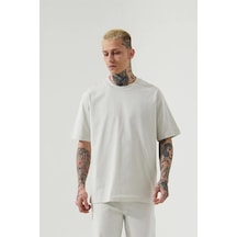 Startmore Erkek Oversize Kısa Kollu Beyaz
