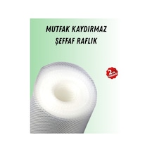 Şeffaf Mutfak Raflığı Ve Çekmece Kaplaması Kaydırmaz Pvc Diğer