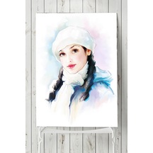 Kız Sanatsal Poster