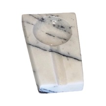 Marble Patron. Damarlı Beyaz Mermer Puro Küllüğü