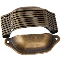 Suntek 10 Adet Antik Pirinç Kapı Dolap Topuzu Dolap Çekmece