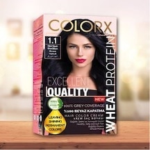 Colorx Selection Bitkisel Saç Boyası 1.1 Mavi Siyah