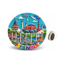 Magicool İstanbul Temalı Polyester Magnet Alk5863