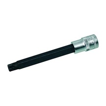 1114064210 M 10 1/2" On Iki Köşe Lokmalı Bits Uç Uzun Boy 140 Mm , Krom, M10