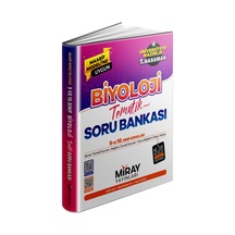 Miray Maarif Model Tyt Biyoloji Soru Bankası Üniversiteye Hazırlık 1. Basamak