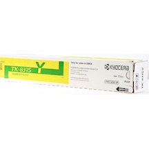 Kyocera Tk-8315Y Taskalfa 2550Ci Sarı Toner 6.000 Sayfa 1