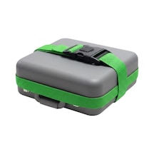 Basarideri Tokalı Ayarlanabilir Valiz Kemeri Yeşil Yeşil