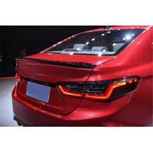 Honda City Uyumlu Bagaj Üstü Spoiler Rs Piano Black 2020+