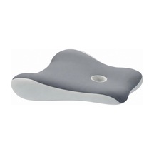 Viscora Premium Pozisyon Yastığı Üst Segment Ortopedik Destek Minderi, Ergonomik Visco Tasarım, Be Gri