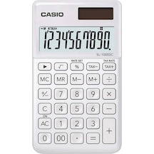 Casio SL-1000SC-WE Cep Tipi 10 Hane Hesap Makinesi