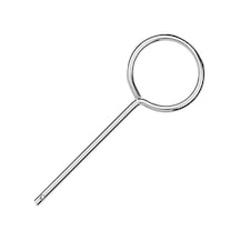 Huni Halkası (Askısı) 8 Cm Nivosuz - Demir Halka
