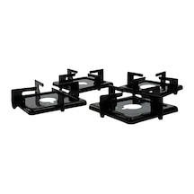 Bosch Serie 6 Ppp6a6b20 İle Uyumlu Ocak Izgara Seti 4'lü