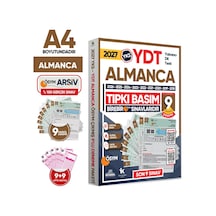 2026 YKS YDT (Yabancı Dil Testi) ALMANCA ÖSYM Çıkmış Soru Tıpkı Basım Deneme Paketi 8li Türkiye G.
