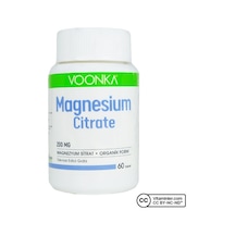 Voonka Magnesium Citrate 200 Mg 60 Tablet