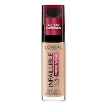 Infaillible 32 Saat Fresh Wear C Vitaminli Fondöten - 125 Natural Beige Çok Renkli