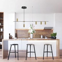 Voxlamp Portugal I Sarkıt Led Avize 120 Cm 25 Watt Çok Renkli