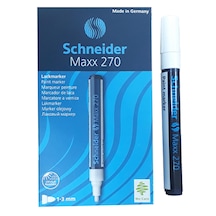 Schneider Maxx 270 Beyaz Boyama Arı Işaretleme Markörü 10'lu 1 Kutu