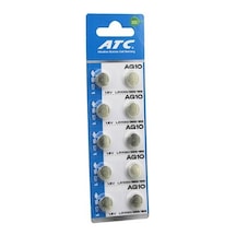 Buton Pil - Saat Lazer Hesap Makinesi Pili 10lu Paket Ag10 - Lr1130h - 389a -1.55v 5615