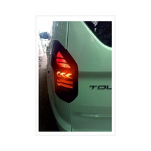 Tourneo Courier İçin Uyumlu Aksesuar Stop Farı Led Görünümlü Oto Sticker Model 2