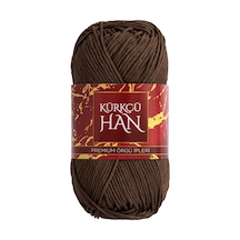 Stil Makrome 3 Mm 100 Gr 100 M Polyester Makrome Parlak Örgü Ve Çanta İpi - Çikolata Kahvesi