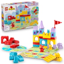 LEGO® DUPLO® Hopsy’nin Kale Oyunu 10450 - 3 Yaş ve Üzeri Çocuklar için 3 Hayvan Figürü İçeren Eğitici Oyuncak Yapım Seti (47 Parça)