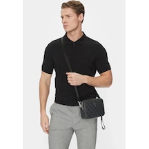 Guess Mılano Mını Camera Bag Erkek Siyah Omuz Çantası Pmmılop5245-bla Siyah