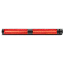 Rch-4000/8 4000 W Ip67 Uzaktan Kumandalı Dış Mekan Infrared Isıtıcı Siyah