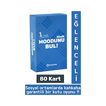 Eğlenceli Genç Yetişkin Arkadaş Yılbaşı Sosyalleşme Özel Gün Moodunu Bul-klasik Oyun Kartları 80kart