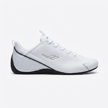 Lescon Smash 9 Erkek İnce Taban Rahat Hafif Sneaker Spor Ayakkabı Beyaz
