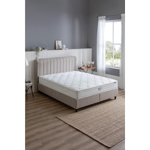 Yataş Bedding Blue Star Yatak, Lento Baza, Somni Başlık Çift Kişilik 3'lü Set 160x200 -  Bej