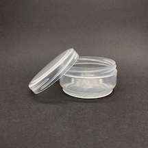 50 Ml Boş Şeffaf Krem Kutusu , Şeffaf Plastik Krem Kavanozu X 6 Adet