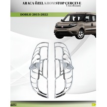 Fiat Doblo Stop Çerçevesi Abs Krom A+ 2015-2022