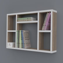 Kenzlife kitaplık neşve 040*060*20 crd duvar rafı