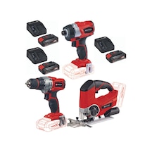 Einhell TE-CI 18 bl Vidalama TE-CD 18/2 Matkap TE-JS 18 3x2.5 Set