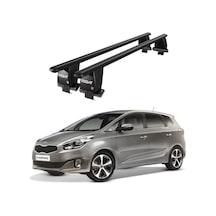 Royal Kia Carens 2013-2019 Uyumlu Siyah Kilitli Ara Atkı Port Bagaj Tavan Barı