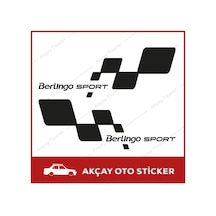 Citroen Berlingo Sticker (Takım Set) Berlingo Araba Sticker