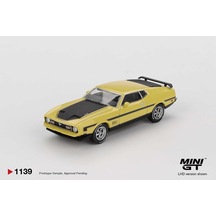 Mini Gt 1139 1/64 Ford Mustang Mach1 Grabber Yellow