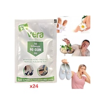Vera Ayak Kokusu Giderici Ayakkabı İçi Koku Önleyici Toz 24 x 10 G