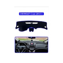 Chevrolet Cruze 2008-2011torpido Koruma Halısı Mavi Kenar