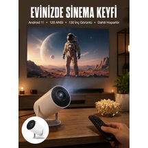 Ers- Usb Ve Kablosuz Bağlantı Özellikli 5000 Saat Ampul Ömürlü Projeksiyon Yeni Nesil