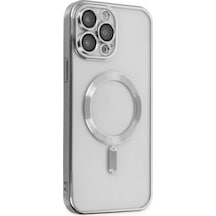 Ally Apple Uyumlu iPhone 12 Pro Max 6.7Inç Renkli Kenar Lazer Çerçeveli Magsa 565689677