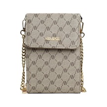 Armine Kadın Çanta, Zincir Askılı Abiye Omuz Çantası 266 Vizon Noktalı Vizon