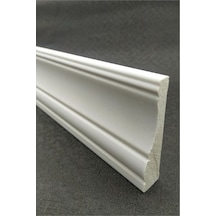 Diecor Dekoratif Boyanabilir 1 Adet 9 Cm Polistren Süpürgelik Gri Model:xa279