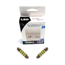 Megamarket06 39mm Beyaz 16 Smd Sofit Oto Led Iç Aydınlatma Ampulü