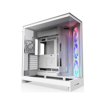 Nzxt H Series H9 Flow Rgb Cm-h92fw-r1 Beyaz Atx Mid Tower Gaming Akak0nzx0062