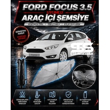 Ford Focus 3.5 Araç Ön Cam Güneşliği Katlanabilir Şemsiye Oto Güneşlik Uv Korumalı Gölgelik Araba Oto Şemsiyesi